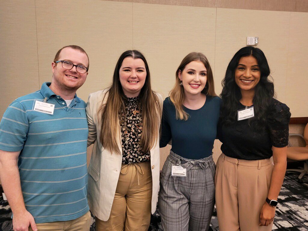 Congratulations to Carlee, Kevin, and Shreya for a wonderfully informative and packed presentation this morning- “What Did I Get Myself Into? A Discussion About the Needs of Students &amp; New Professionals.” <a href="/koperniak/">Matt Koperniak</a> <a href="/carleewoodring/">Carlee Woodring Durden</a>
