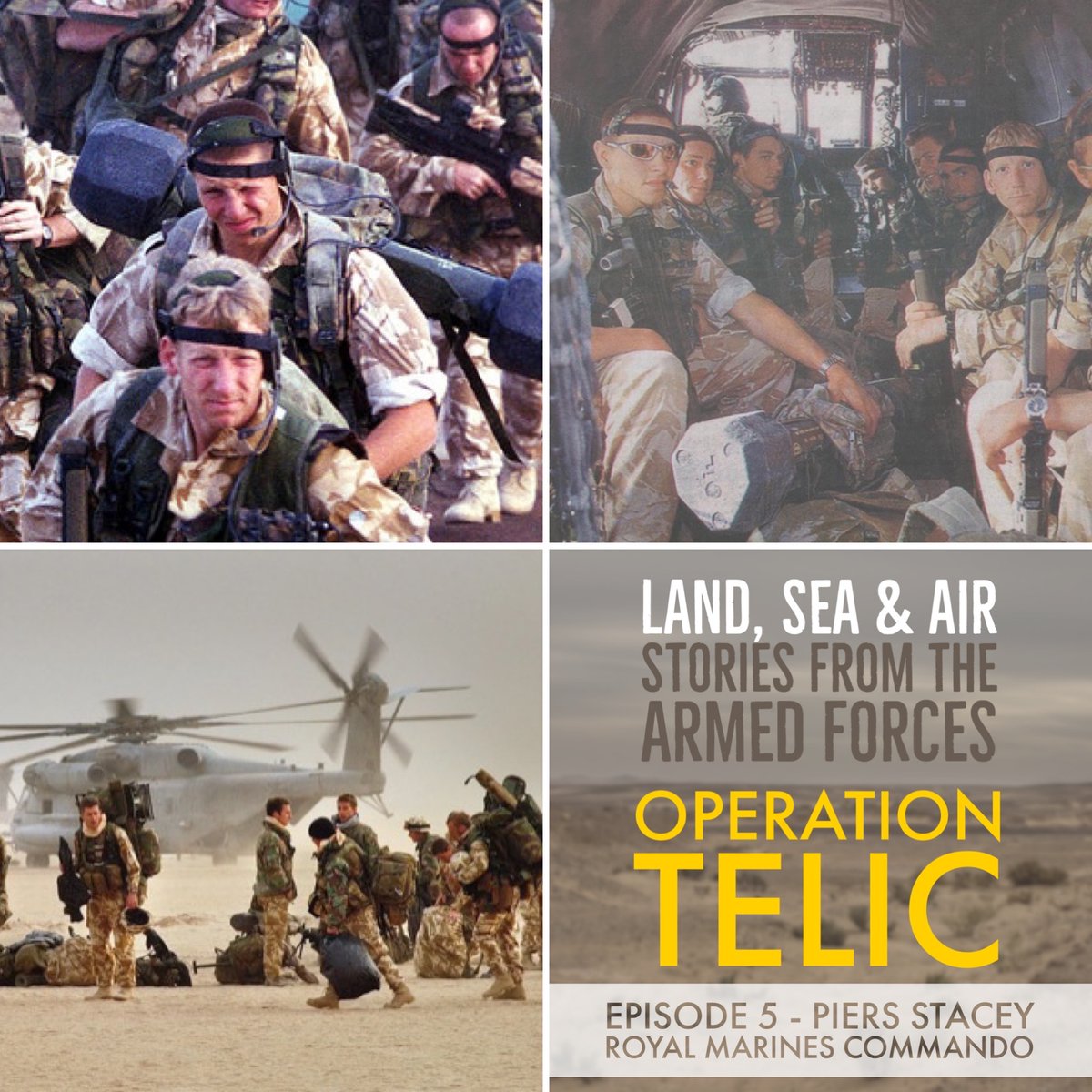 From 'Ops Junky' to 'Combat Intelligence'

podcasts.apple.com/gb/podcast/lan…

“…It was not an easy transition…I didn’t know what to say or who to say it to.”

Hosts <a href="/TipCullen/">Tip Cullen</a> &amp; <a href="/SteveBomford/">Steve Bomford</a>

Supporters <a href="/CovenantTrust/">Armed Forces Covenant Fund Trust</a> &amp; <a href="/RNRMC/">Royal Navy & Royal Marines Charity</a>