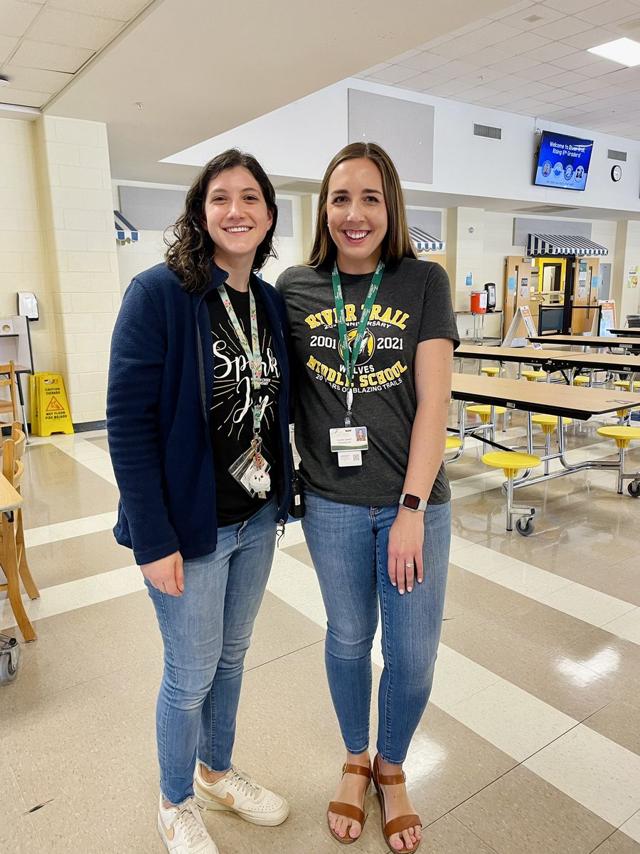 MsClaireGraff's tweet photo. Great to see my counselor friends from our feeder elementary schools this week! Thanks so much for bringing your 5th graders to visit the Trail! 🐺 @WilsonCreekES @ShakeragElem #rtmswolves #schoolcounselors #middleschool https://t.co/mbEnO9LClt