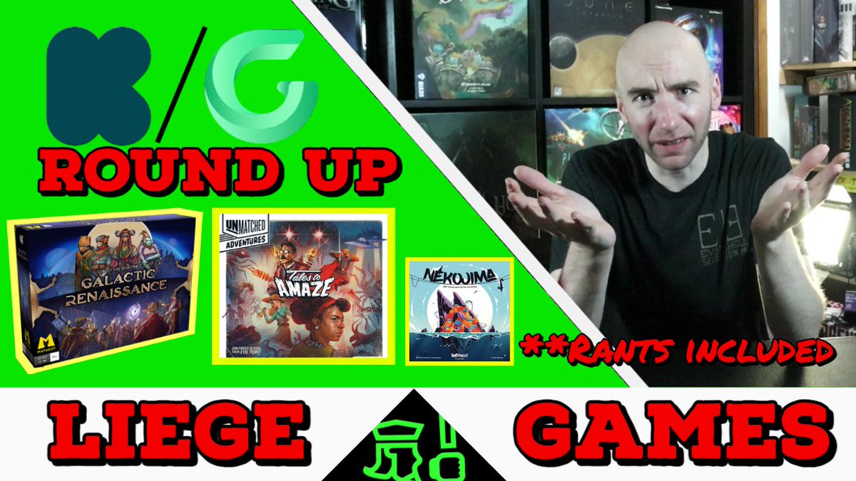 Amazing Week of New Crowdfunding Games. Top to bottom one of the best weeks I've seen in the past couple years!!

youtu.be/4TcyThlSXkQ