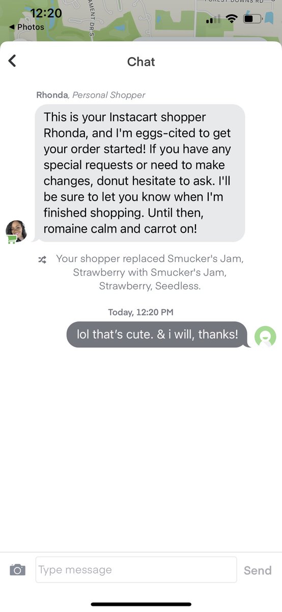 ok ok i may have to up her tip now. lmao this was too witty.