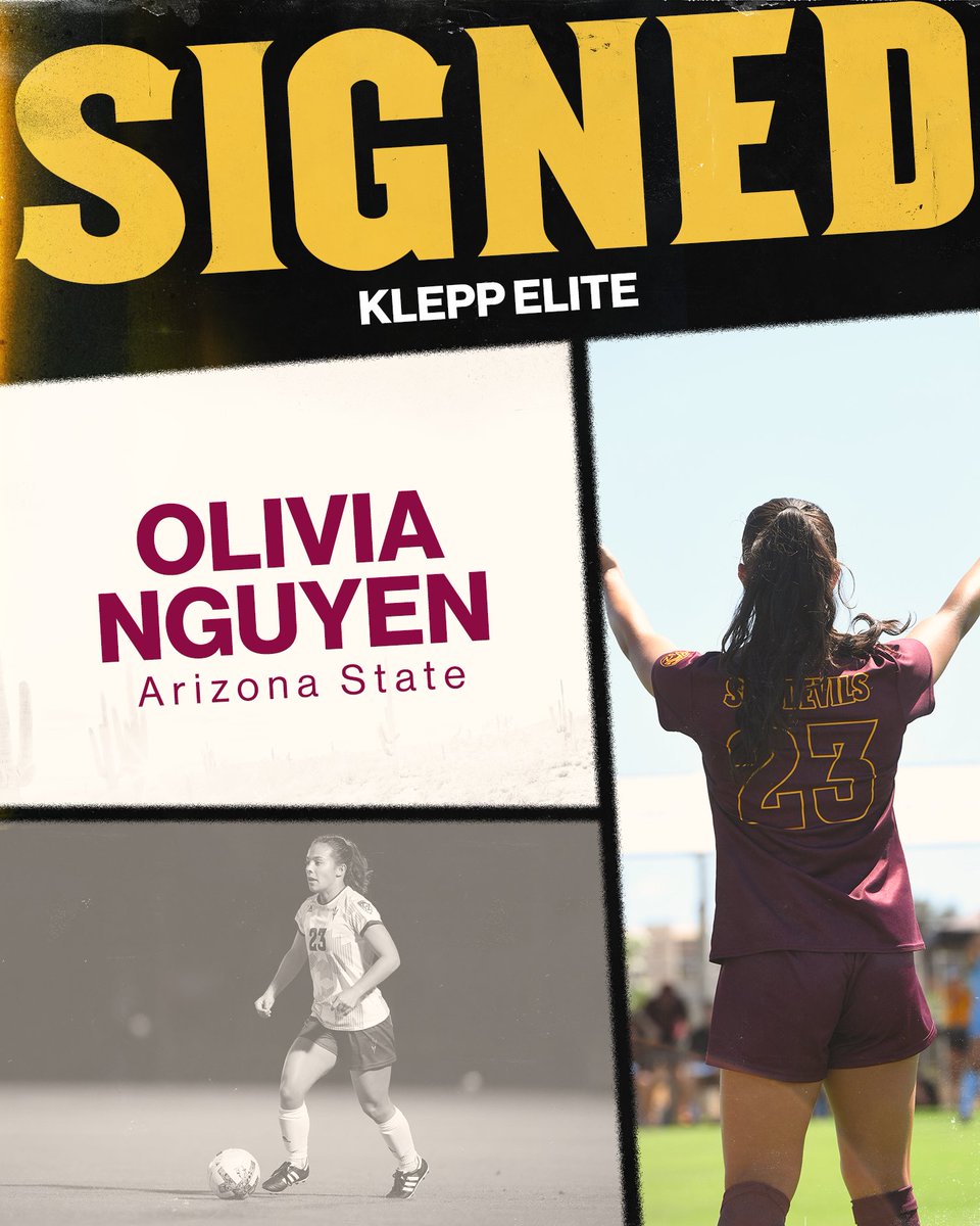 SunDevilSoccer's tweet image. She&apos;s professional! 🤩

@olivia_nguyennn heads to Norway to play for Klepp Elite 😤⚽️

#ForksUp /// #ProDevils