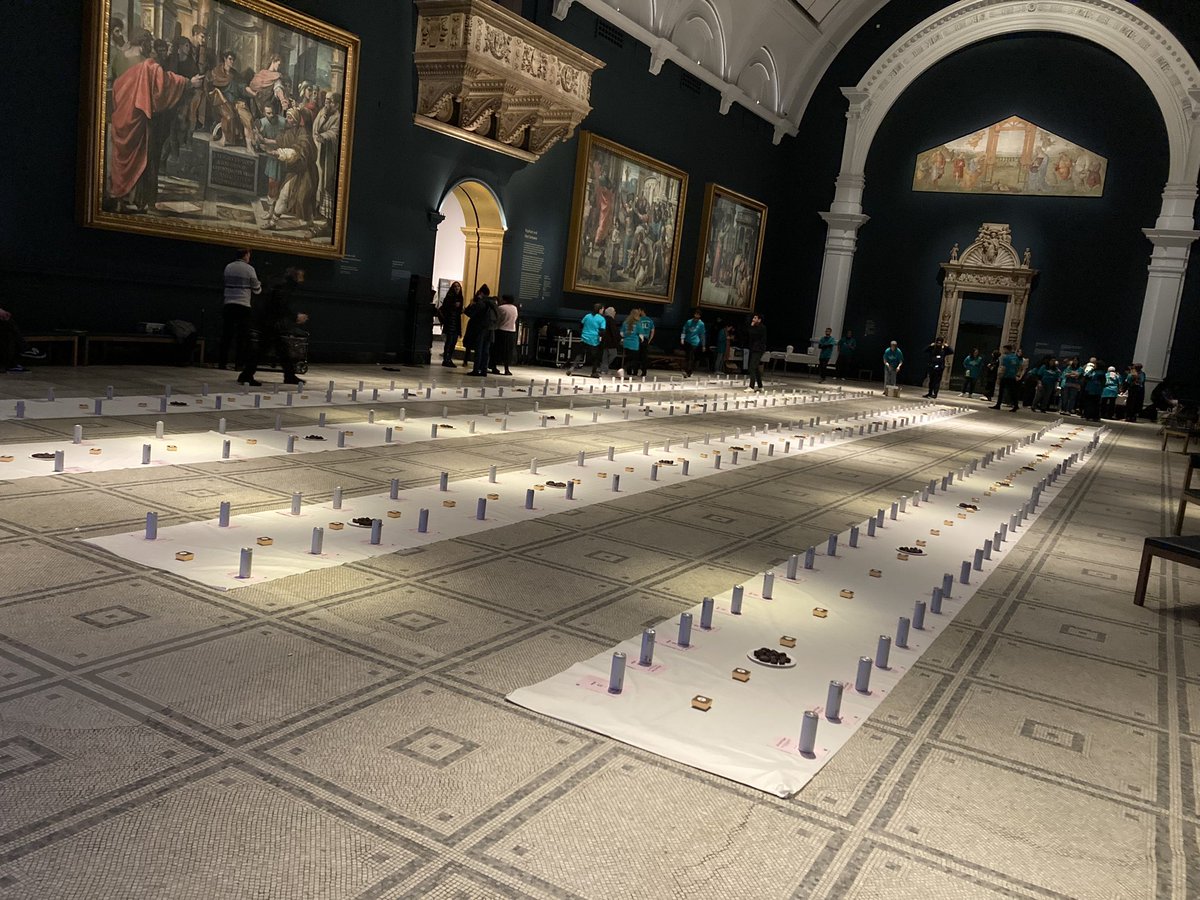 OpenIftar's tweet photo. Excited to prepare for the first open iftaar in London! Ready to break bread with our diverse community, share stories and celebrate the spirit of Ramadan. Let's come together and make this a night to remember! #OpenIftaar @V_and_A #Ramadan2023 https://t.co/Y0YMc3aQSd