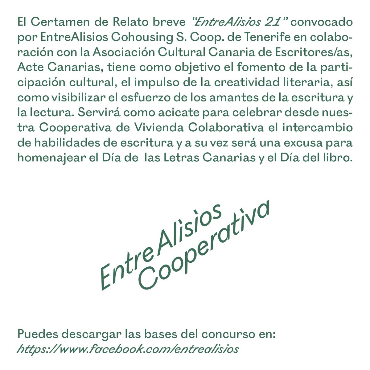 EntreAlisios Cooperativa tweet media