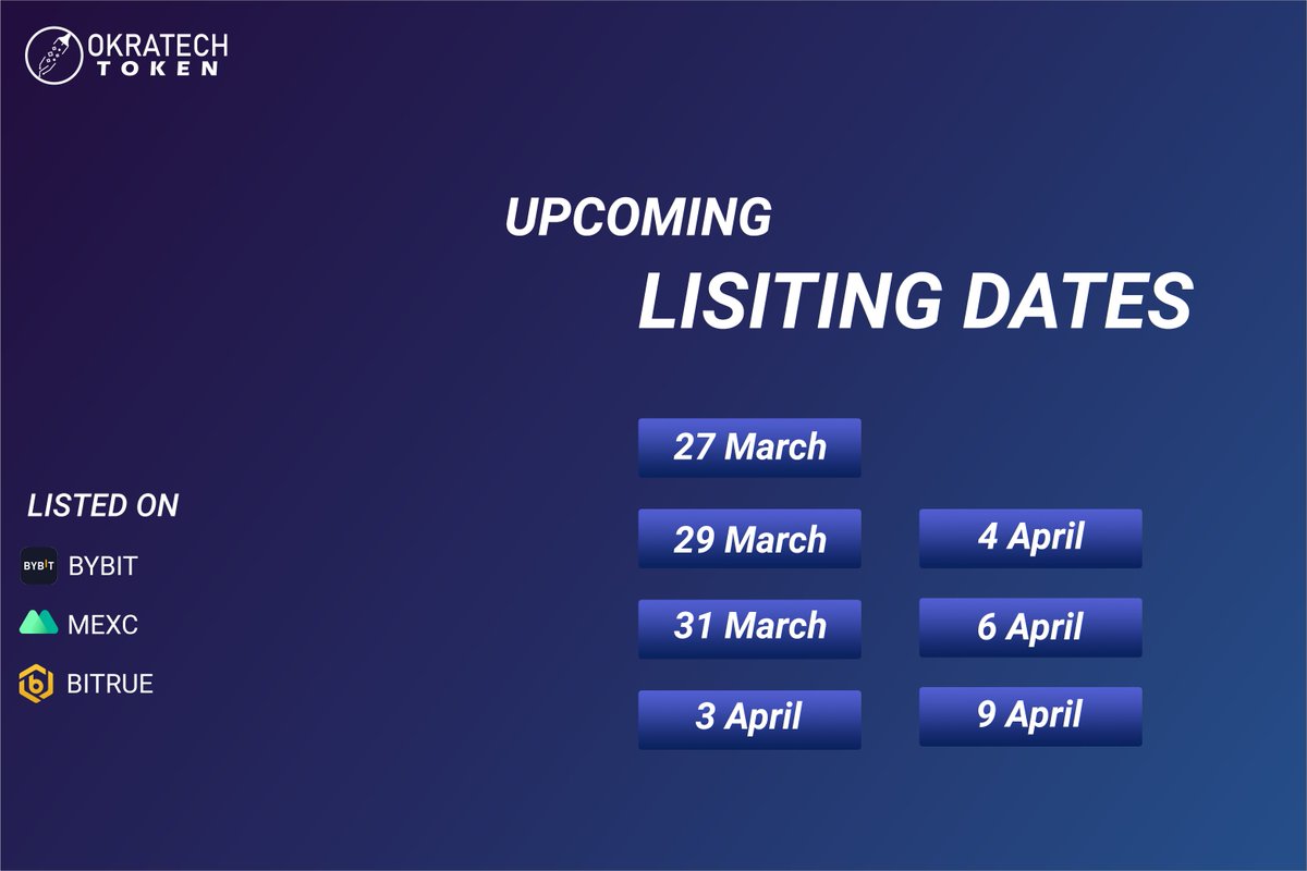 Yeni bir uçuşa hazır mısınız?🚀 Tarihleri kaydedin, bildirimleri açın ve bizi takip etmeye devam edin😉 Şimdi #ORT zamanı! 🚀
.
#ORT #kripto #kriptohaber #MEXCGlobal #bybit #ETH  #Bitcoin2023