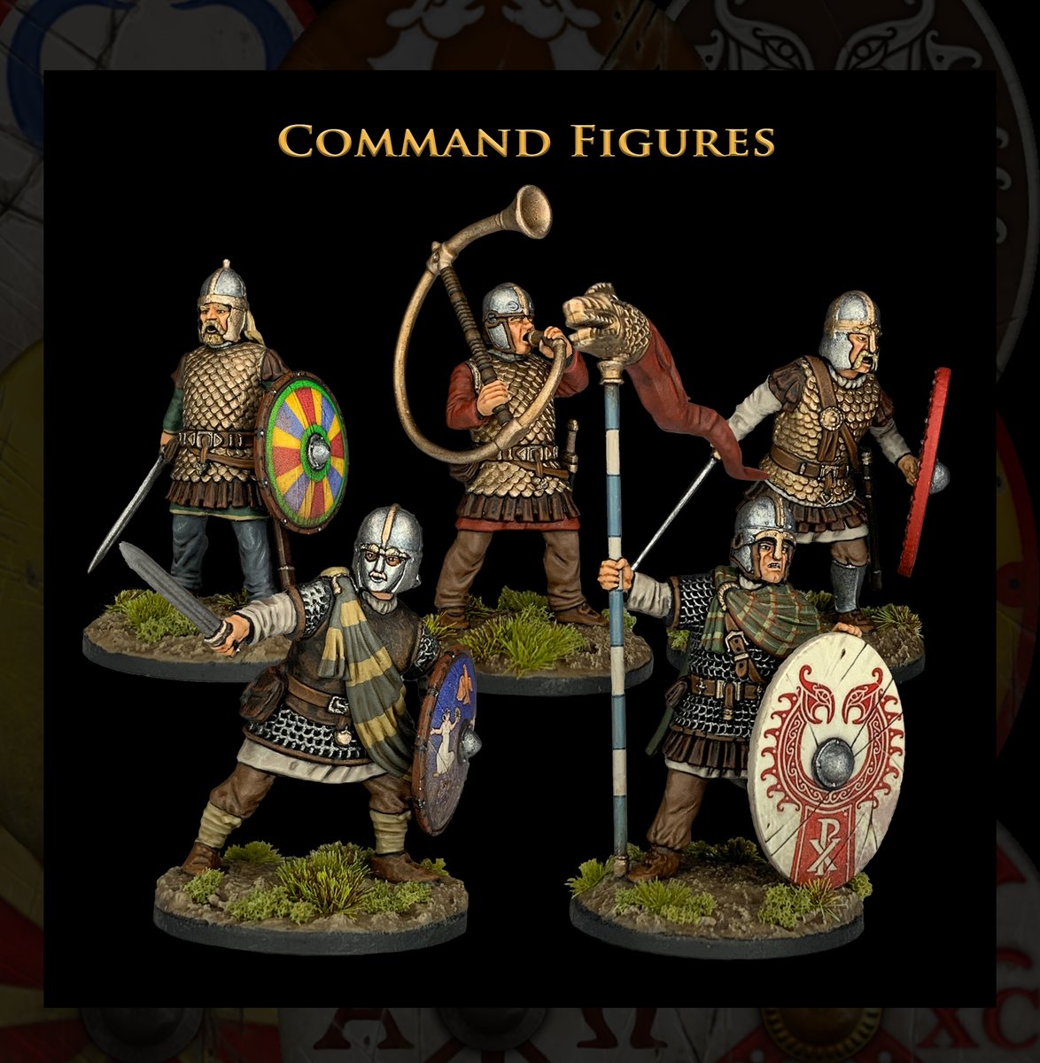 AtVictrix's tweet image. Late Roman Armoured Infantry: Now Available to Pre-order!

This incredibly versatile set comes with 3 different sprues, allowing you to make Late Romans of the 4th to 6th Century, Goth/Germanic warriors, Arthurians and Early Byzantines.

victrixlimited.com/collections/la…