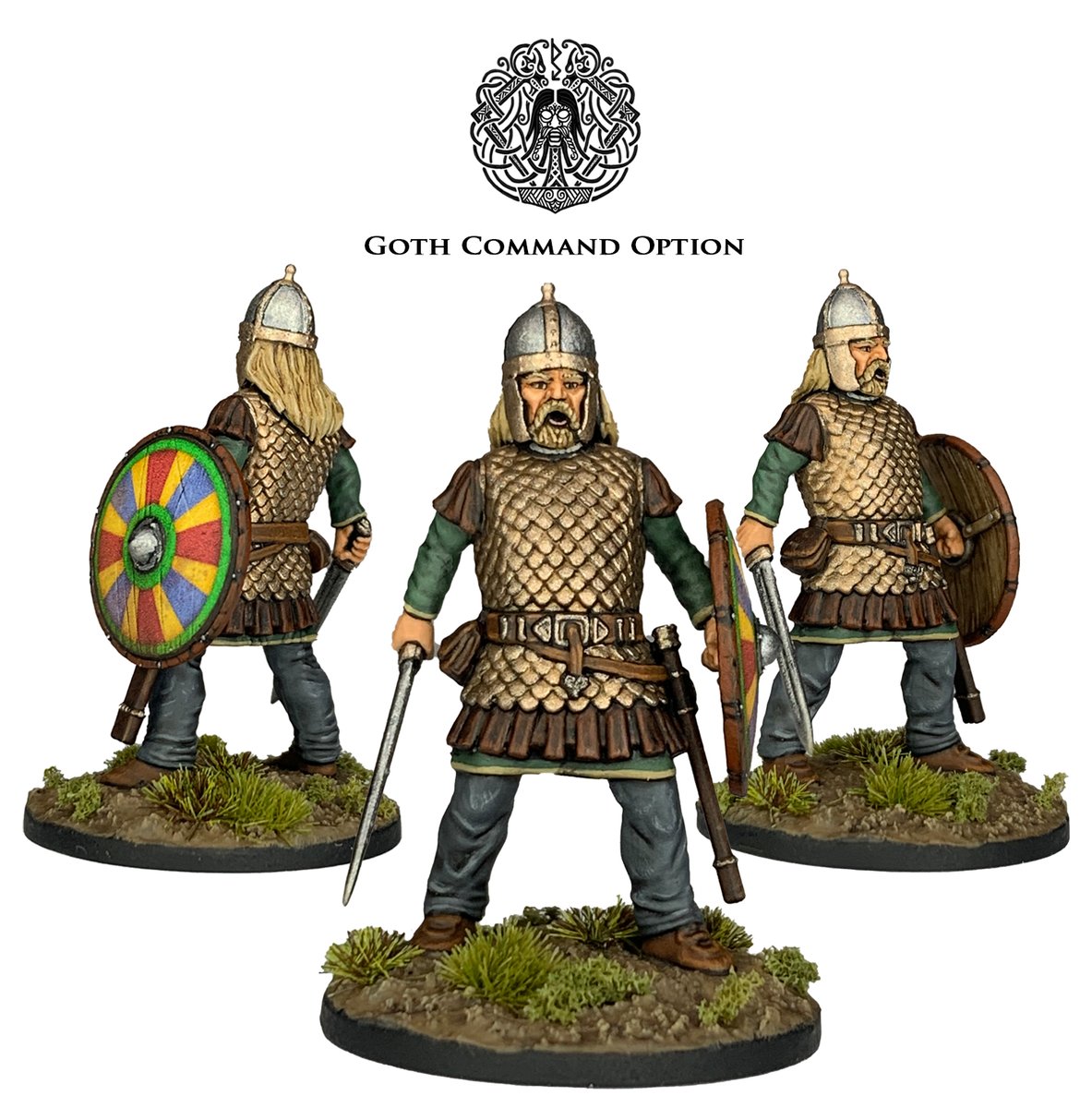 Late Roman Armoured Infantry: Now Available to Pre-order!

This incredibly versatile set comes with 3 different sprues, allowing you to make Late Romans of the 4th to 6th Century, Goth/Germanic warriors, Arthurians and Early Byzantines.

victrixlimited.com/collections/la…
