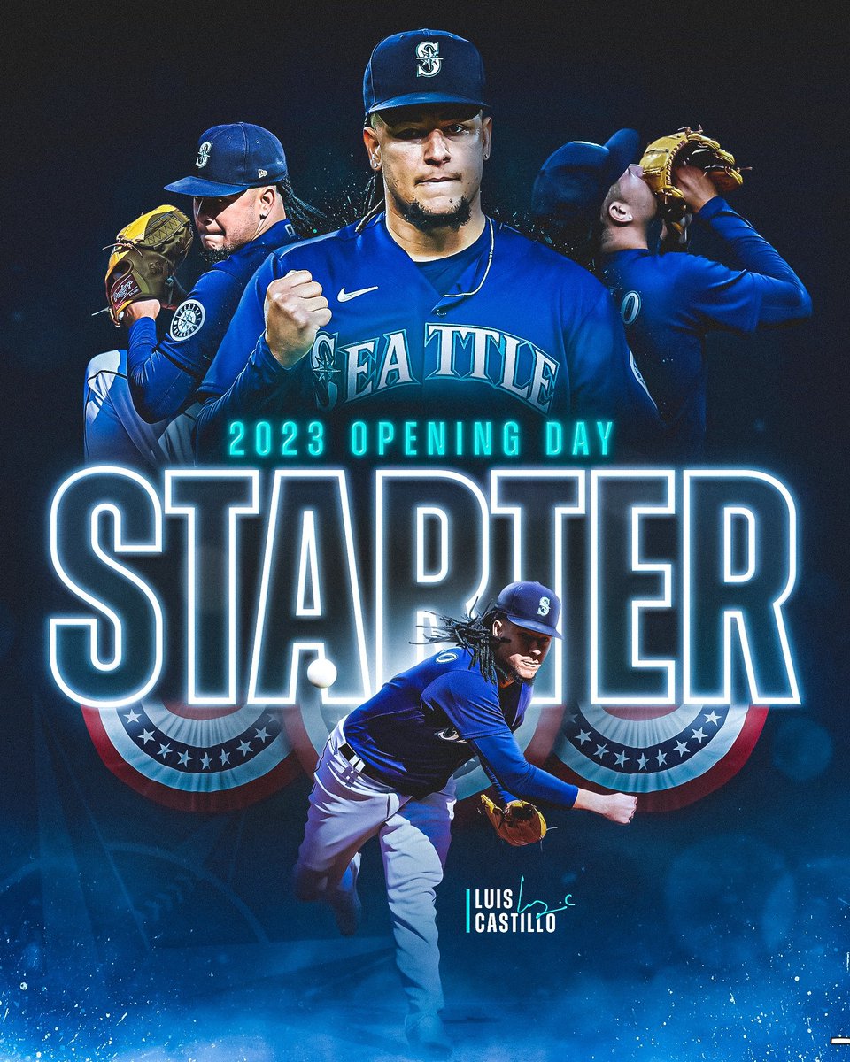 Luis Castillo is your Seattle Reds Opening Day starter. 🥲