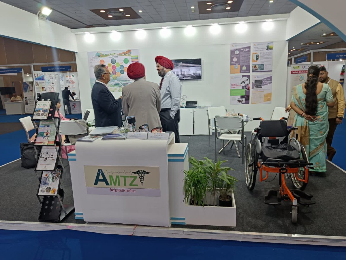 AP_MedTechZone's tweet photo. AMTZ is privileged to partner with @ICMRDELHI to promote global access to Assistive Health Technologies #GATEC with ICMR- AT centre at @AP_MedTechZone #Vizag https://t.co/k0n1wi78c5