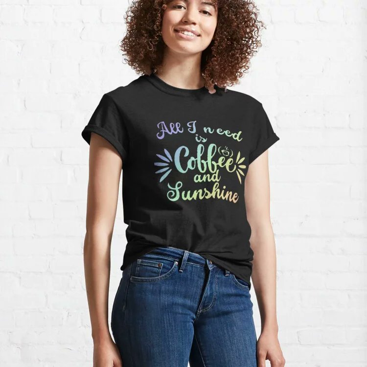 l_ogirchuk's tweet photo. All I need is coffee and sunshine. New design available for sale in my shop https://t.co/JeFFOpfWxz
#redbubbleshop #printondemand #tshirtforsale #coffeelovers #womanclothes #cutedesign https://t.co/sbTmxV5Vd3