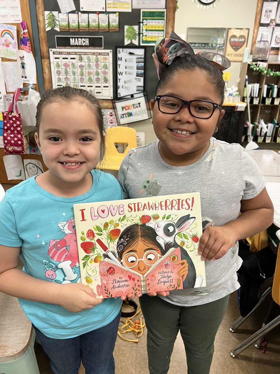 Thank you to the <a href="/TexasFarmBureau/">Texas Farm Bureau</a> 
for sending is a copy of I love Strawberries ❤️📚🍓. We enjoyed the story and learning all about strawberries.  #ReadAgBooksTX2023