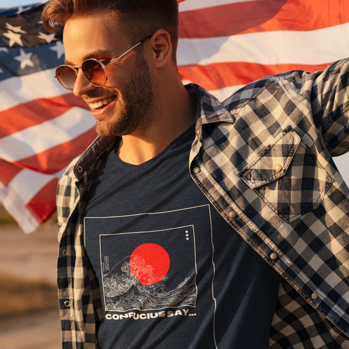 ManversusAge's tweet photo. Excited to share the latest addition to my #etsy shop: Confucius Say Unisex t-shirt https://t.co/wUIHqeBTpB #streetwear #confuciussay #wisehumor #philosophyfashion #conversationstarter #funnytshirts#socialcommentary #politicaltees #activistshirts #ironictshirts https://t.co/OOyc3zjnEW