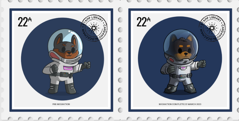 BondB_ADA's tweet photo. Ty @stamp_library for this amazing stamp of my @spacebudzNFT 🔥🔥

#Cardano #NFT #stamp https://t.co/x25qsGXik2