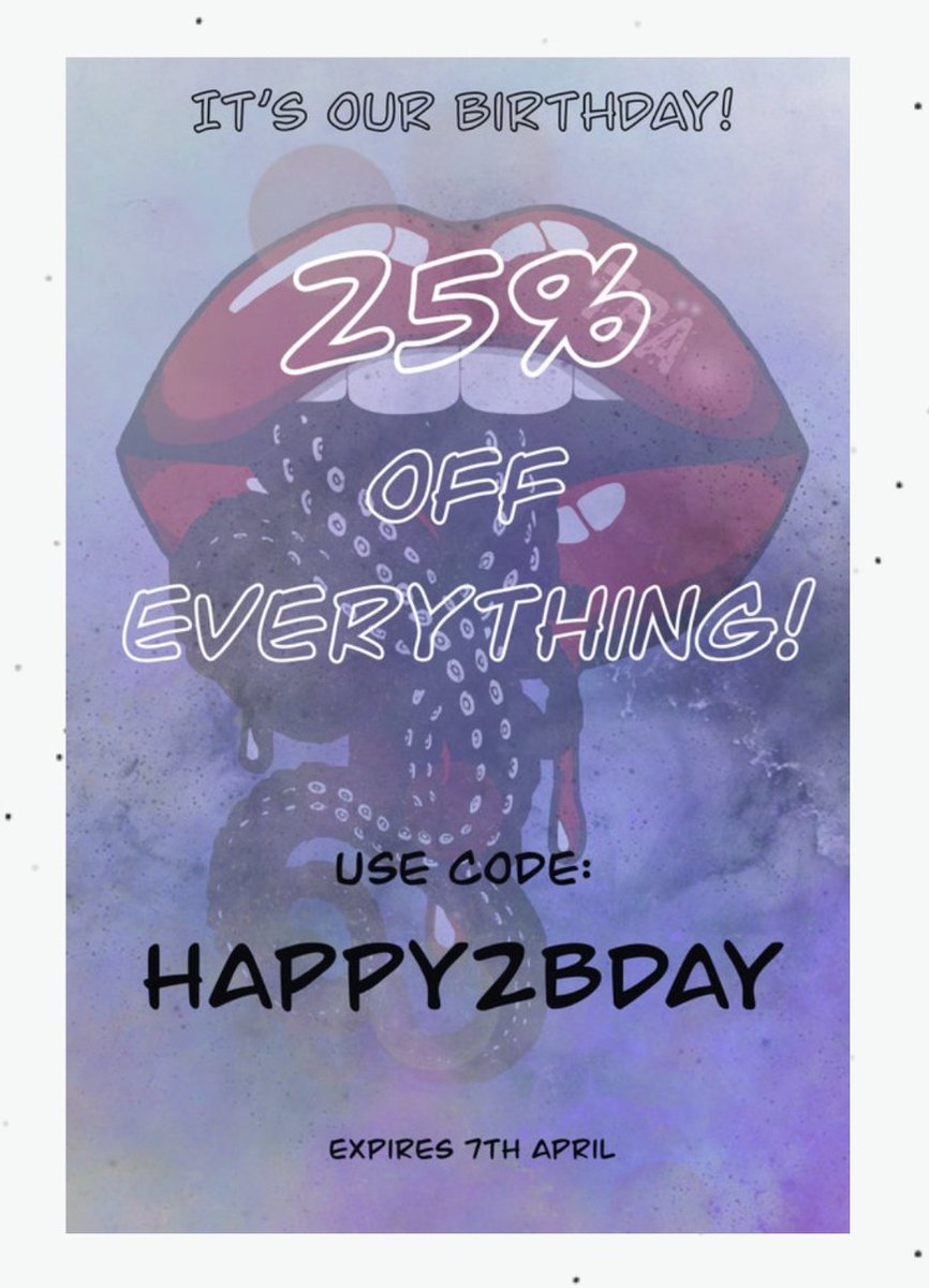 🎂 IT'S OUR BIRTHDAY!! 🎂