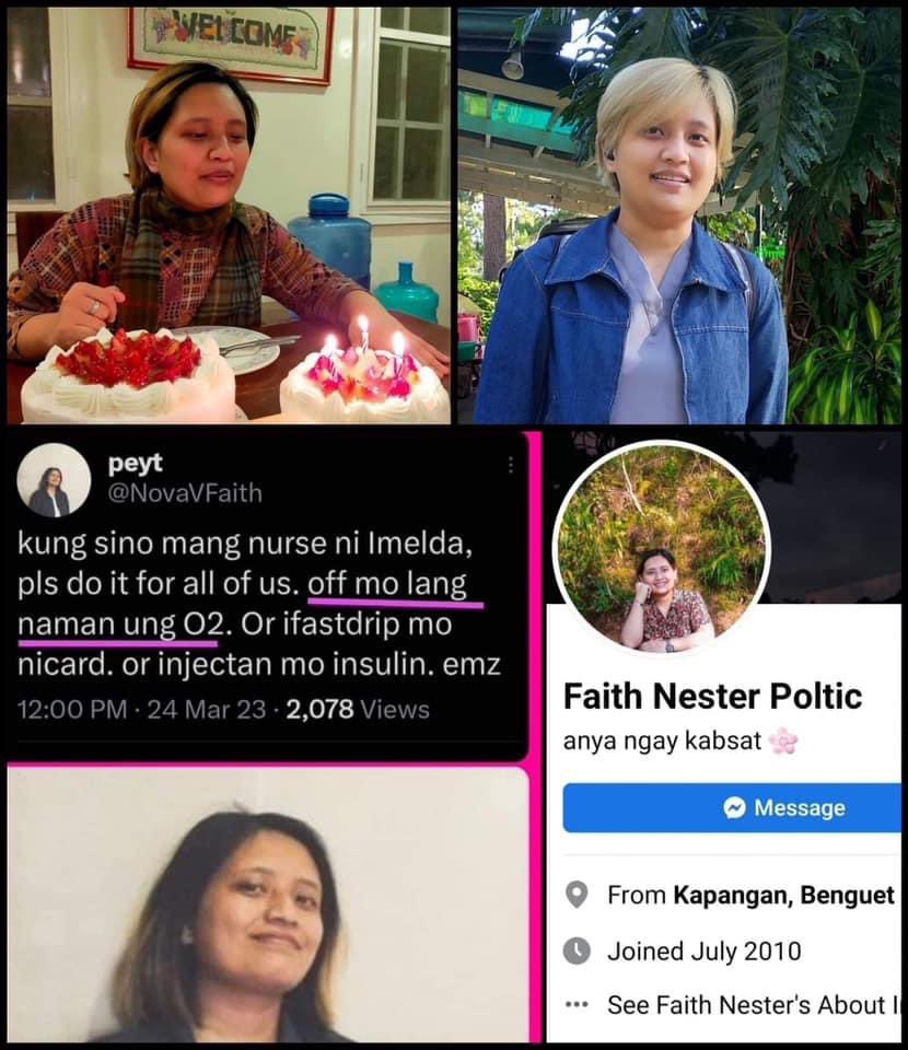 Iam_Raffy06's tweet photo. Kakahiya ka! RN ka pa naman! Jusko! Kahit magkaiba ng political views ung patient mo, dapat treat them equally. Kasi mga Nurses ay Pro-Life. Sorry ha pero dapat kang tanggalan ng License sa totoo lng. Kawawa mga pasyente mo! 😒😒👊🏻 https://t.co/hucbfpUURn