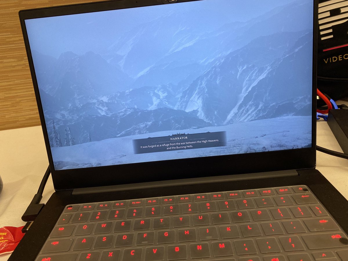 akaSnuggie's tweet photo. We up and running at #PAXEast with #DiabloIV.
The place I planned on streaming cancelled on me so instead I’m just playing off stream in the media room.
Let’s goooooo!
#Diablo #PraiseLilith https://t.co/uO0D7MTsrt