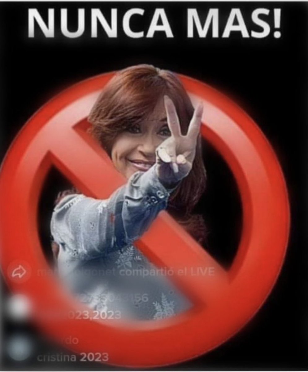 Si sos 👇🏼
Anti-k 
Anti-Planeros 
Anti-Corruptos 
Anti-Pelotudos 
Y querés que se termine éste Gobierno Populista, que sólo vino a DAÑAR y a VACIAR el País...
UNAMOS🇦🇷FUERZAS
Seguime y te Sigo💪🏽
Dale Rt. 
Juntos por el Cambio 2023