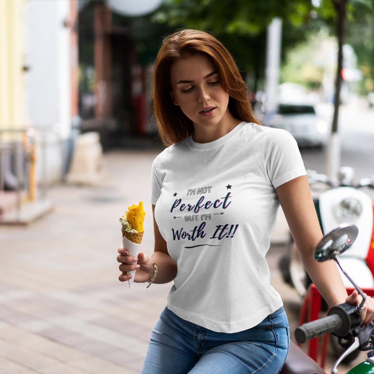 ManversusAge's tweet photo. Excited to share the latest addition to my #etsy shop: Not Perfect, but Worth It Unisex t-shirt https://t.co/2EzKFnJX8X #selflove #selfworth #confidence #empowerment #tshirt #tshirtdesigns #politicalfashion #activistfashion #radicalfashion #subversivefashion https://t.co/s79x4hf5Sm