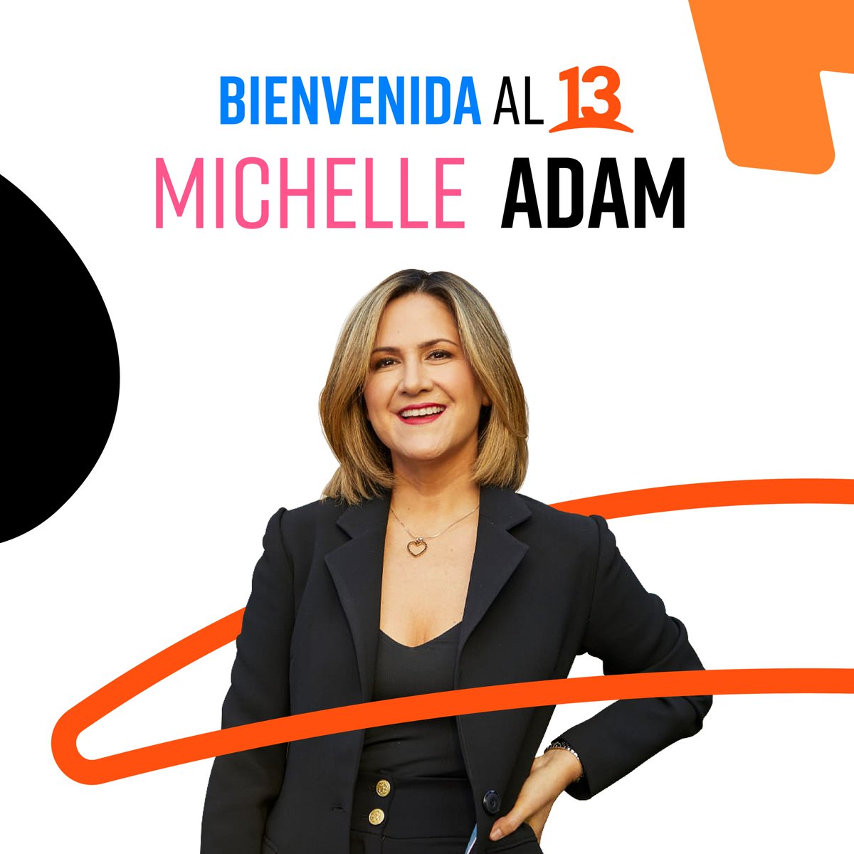 ¡Michelle Adam vuelve a casa! 

<a href="/michelleadamv/">Michelle Adam V.</a> volverá a Canal 13 para liderar la información metereológica junto a Gianfranco Marcone, en donde será parte de espacios como “El tiempo”, “Tu día” y los diversos “Teletrece”.