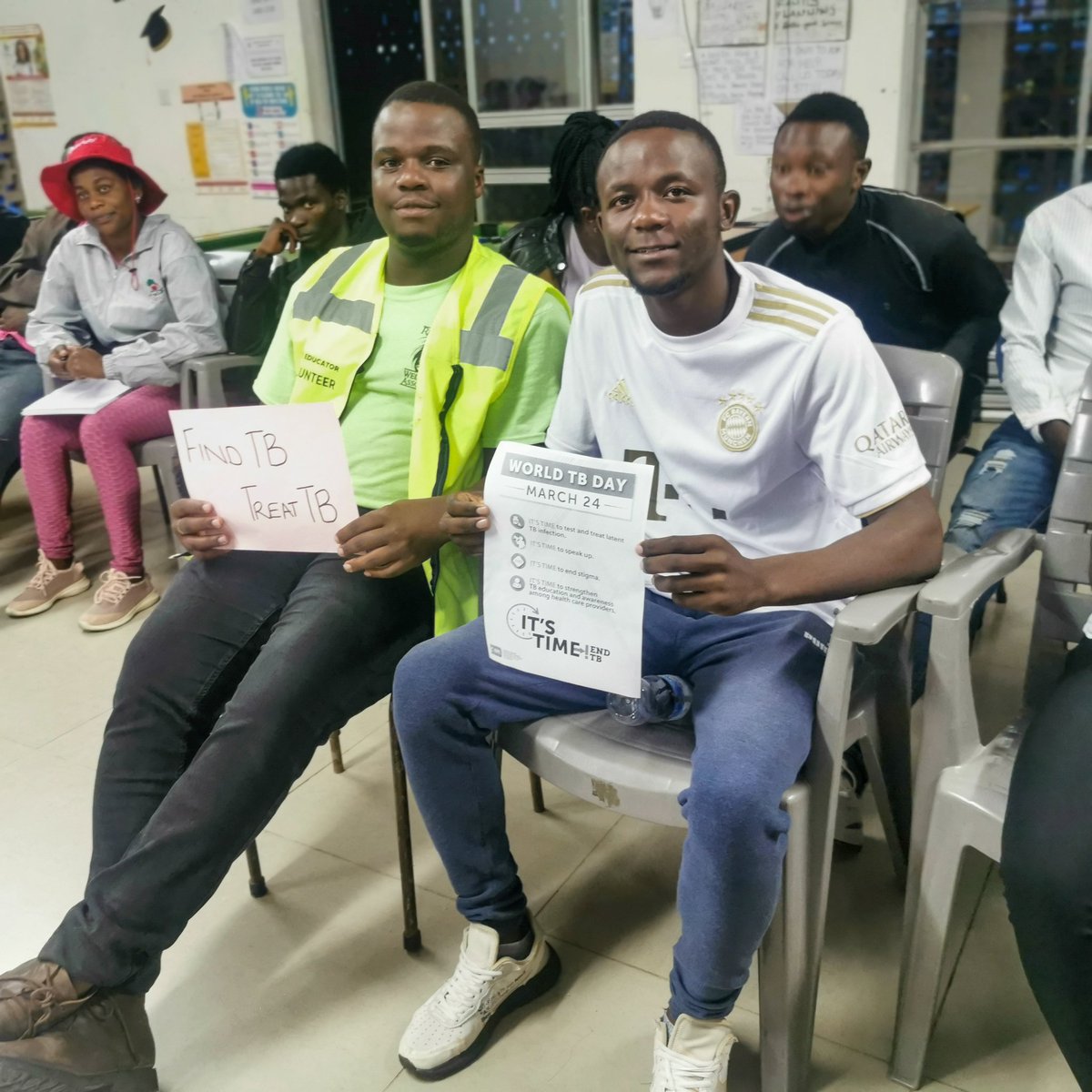 SAYWHATOrg's tweet photo. Young people's involvement in the #TB fight is key in creating awareness about TB and effectively ending it. 
#WorldTBDay2023 https://t.co/MonmuFlxue