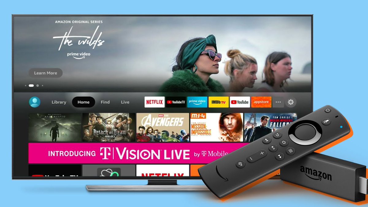 JasonExtream's tweet image. AMAZON FIRESTICK ONLY 40$
DM.
FOR MORE DETAILS