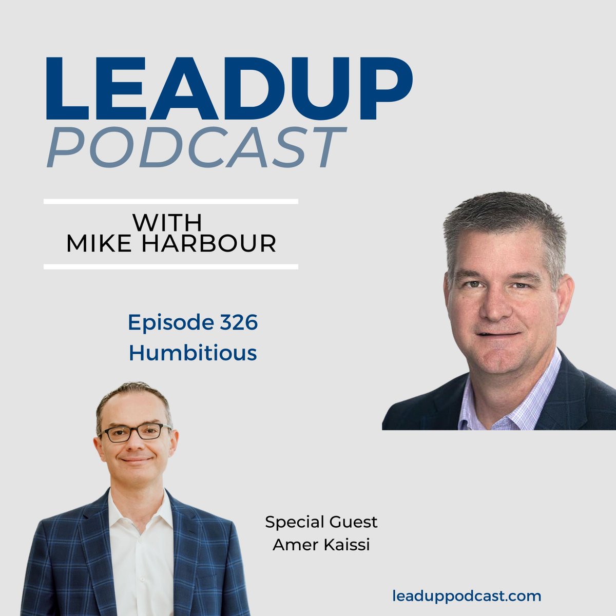 Michael H Harbour II (@harbourmike) on Twitter photo New episode of LeadUp Podcast with <a href="/amerkaissi10/">Amer Kaissi</a>
We discuss Humbitious. leaduppodcast.com
#leadership #LeadershipDevelopment #leadup #quitlosingtalent #team #leadershippodcast New episode of LeadUp Podcast with <a href="/amerkaissi10/">Amer Kaissi</a>
We discuss Humbitious. leaduppodcast.com
#leadership #LeadershipDevelopment #leadup #quitlosingtalent #team #leadershippodcast