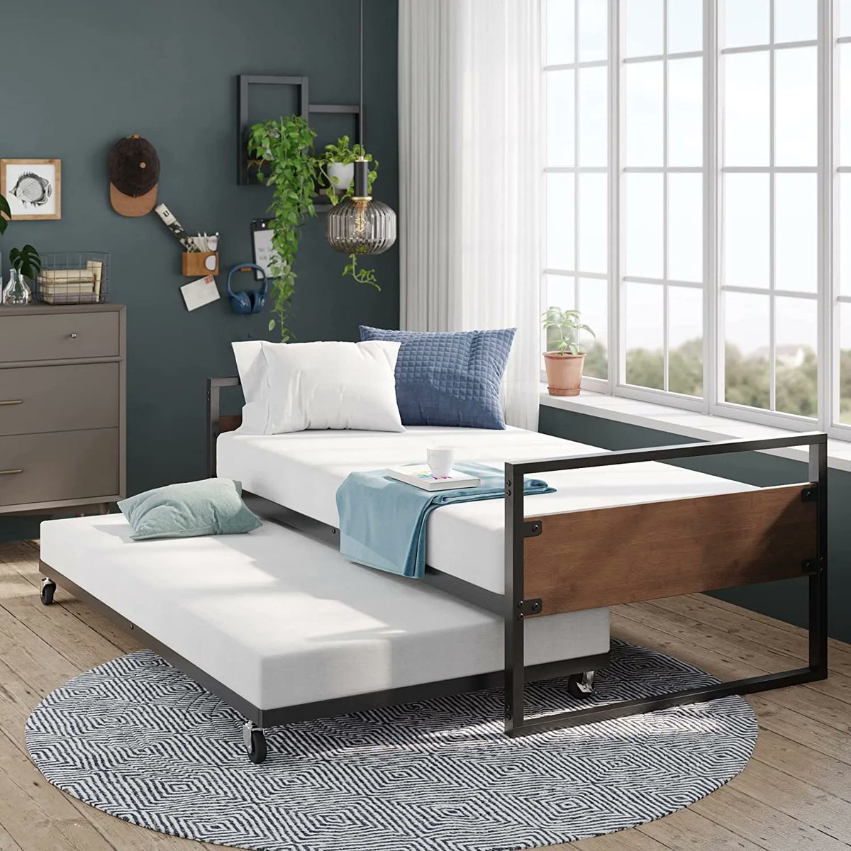 FatKidDeals's tweet photo. Zinus Daybed and Trundle Set for $144.78! (Retail $200)

https://t.co/ksvPP20Js4 https://t.co/RdnFK41sqh