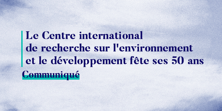 [Communiqué] #Colloque pour les 50 ans du <a href="/cired8568/">@cired.bsky.social</a> : refaire le point sur les articulations #environnement/#développement dans un monde où l’urgence environnementale et écologique s’accentue 

30-31 mars, Campus Condorcet
#DéveloppementDurable 

▶️ link.infini.fr/cired50