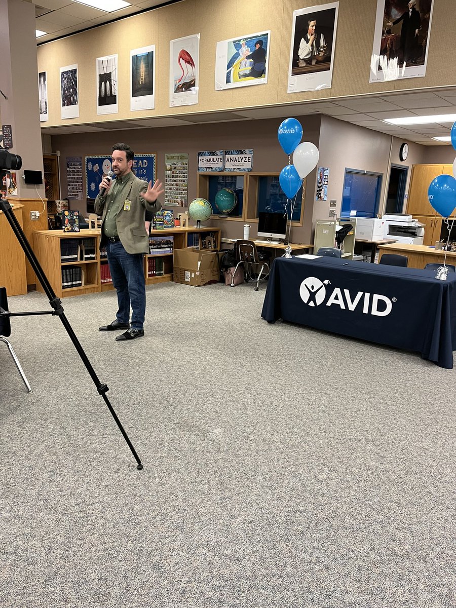 GFPSAVID's tweet photo. Amazing morning celebrating the VMS students accepted to the 9th grade AVID Elective class! We will continue to power clap for these students for the next four years and beyond! #fistbumpfriday https://t.co/QfnNWgJQMG