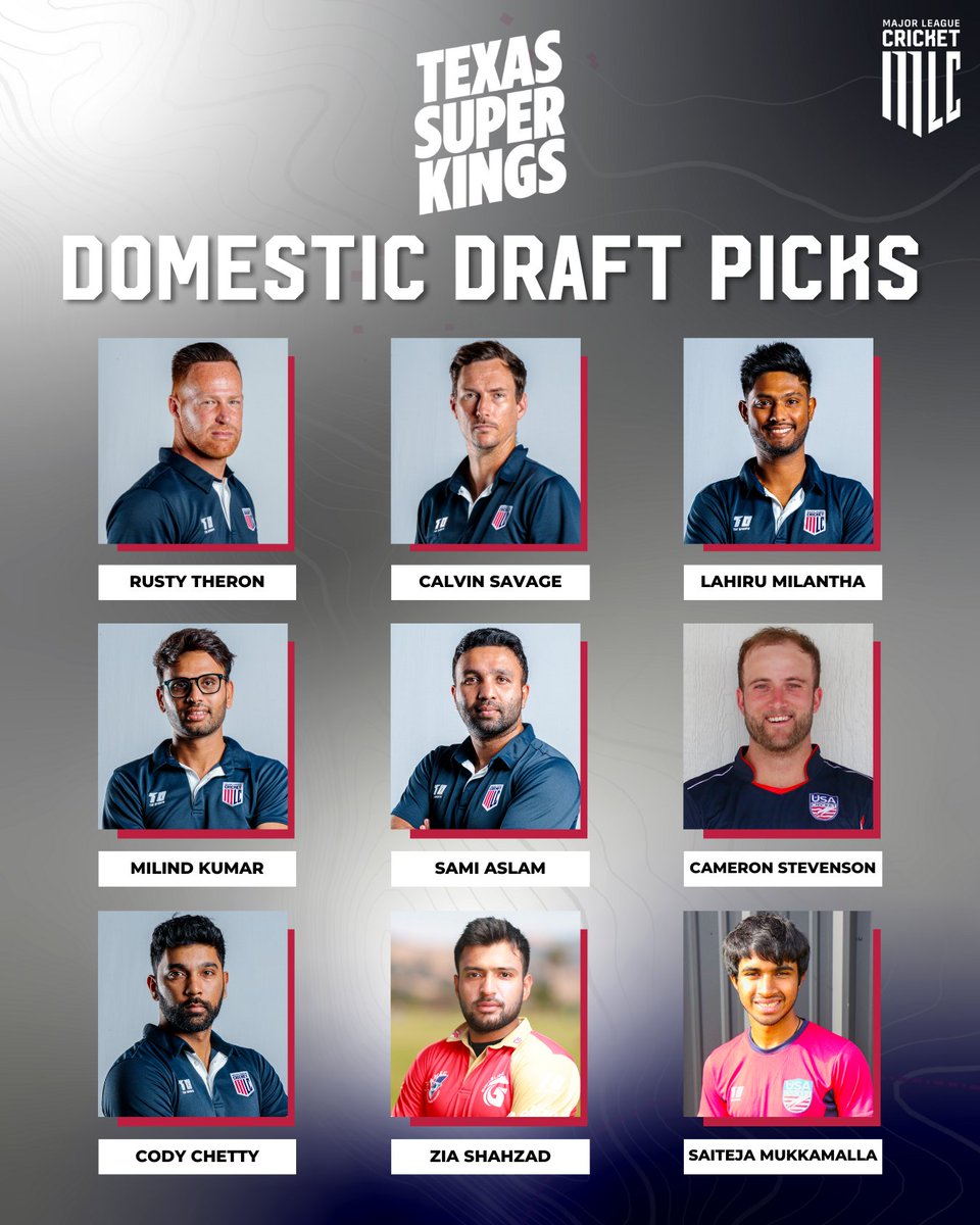 Say 'Howdy' to your newest <a href="/TexasSuperKings/">Texas Super Kings</a> 🤠🦸‍♂️👑 We have a feeling they're absolutely #RaringToGo!!!

#MajorLeagueCricket