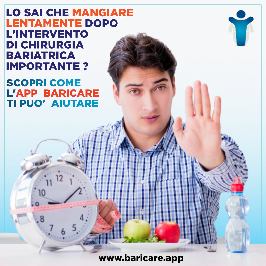 Baricare_app's tweet photo. Dopo un intervento di chirurgia bariatrica mangiare lentamente é molto importante👉L'app Baricare integra un comodo   ⏰timer da utilizzare durante i pasti, in modo che possiate rallentare il vostro ritmo di mangiare e prendervi il tempo necessario.

https://t.co/Truwi9AubQ https://t.co/ty8SzK7hXo