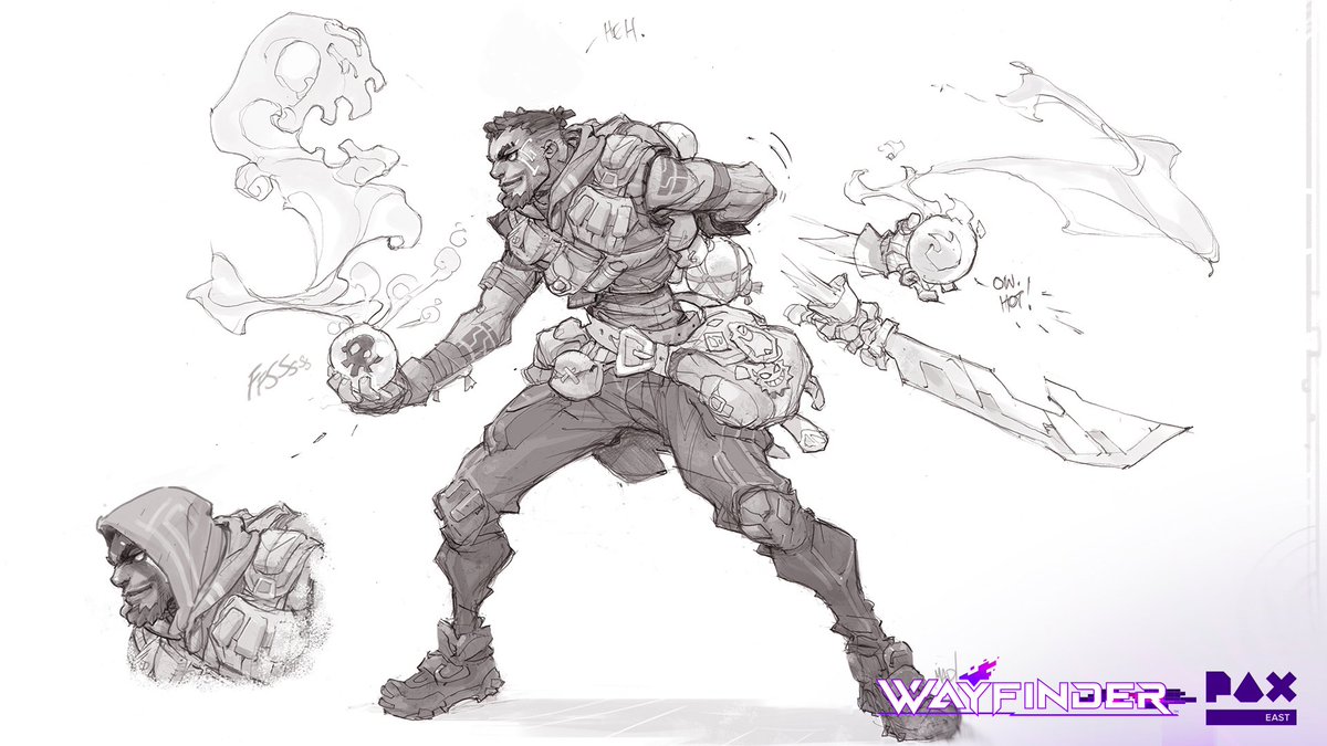 playwayfinder's tweet image. We're excited to share the #Wayfinder concept art shown for the first time at our #PAXEast panel here with you all!

From Omen to the world of Evenor, discover the process of inspiration the team went through in these pieces of concept art:
