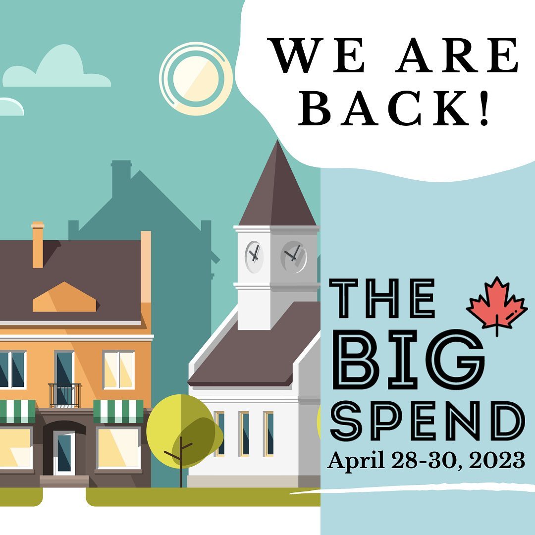 TheBigSpend's tweet photo. Hey Canada, It’s been a while but we're back! We had so much fun doing something good for small businesses across Canada in 2020 that we decided to do it again with bigger goals, better timing, and an exciting partnership for local Chambers that choose to participate with us. https://t.co/ePXDY4LPSJ