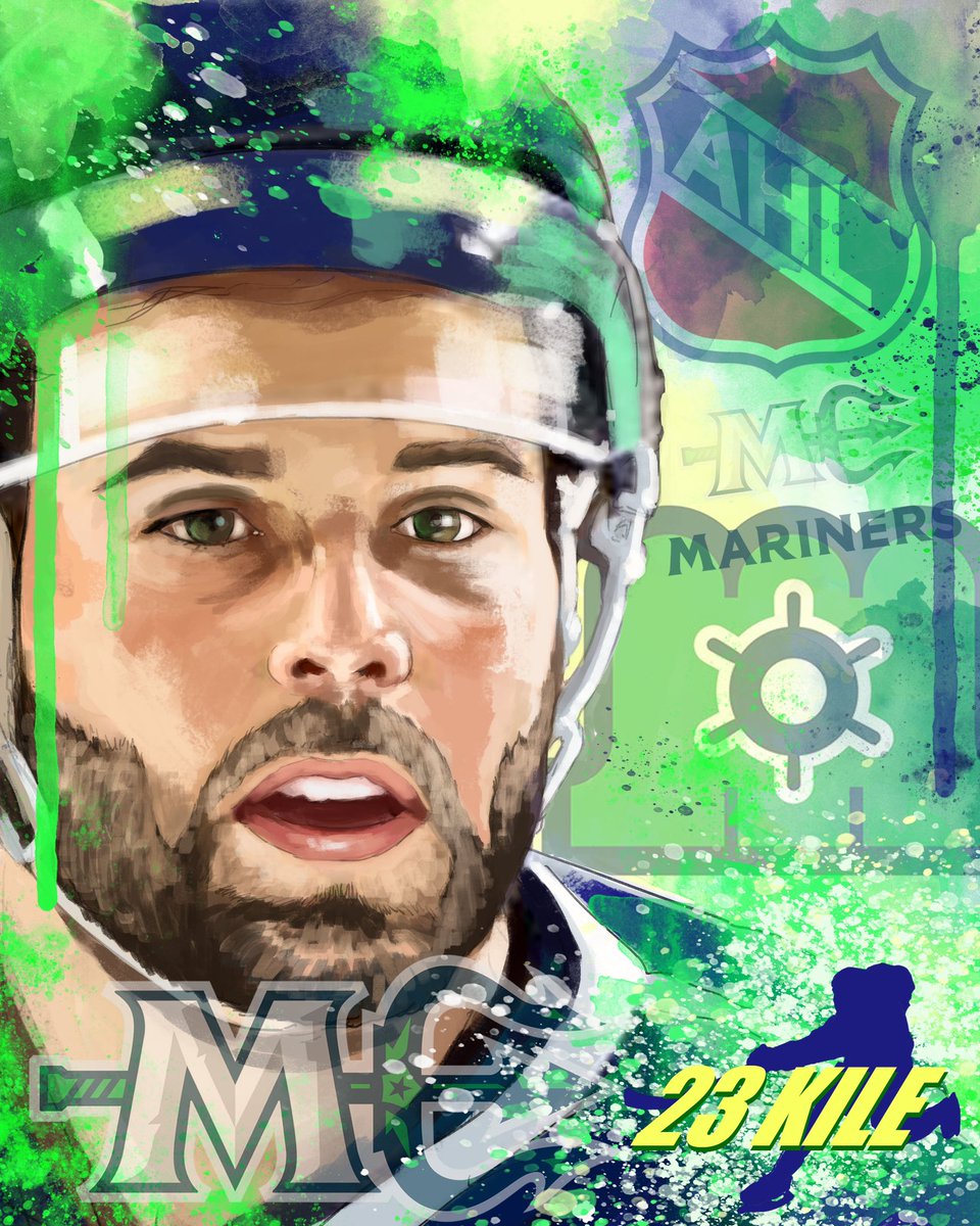 JoeBorri's tweet photo. My latest digital portrait, Alex Kile, Maine Mariner Hockey #ahl @Photoshop @CorelPainter #notai #notafilter
@MarinersOfMaine @MarieKile https://t.co/k6PJvzhvrf