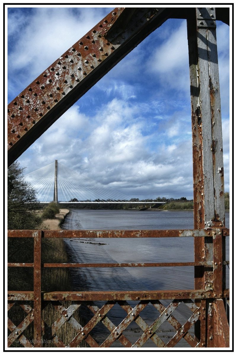 Crossing the Suir #Waterford #RedIronBridge #Ireland #WaterfordGreenway