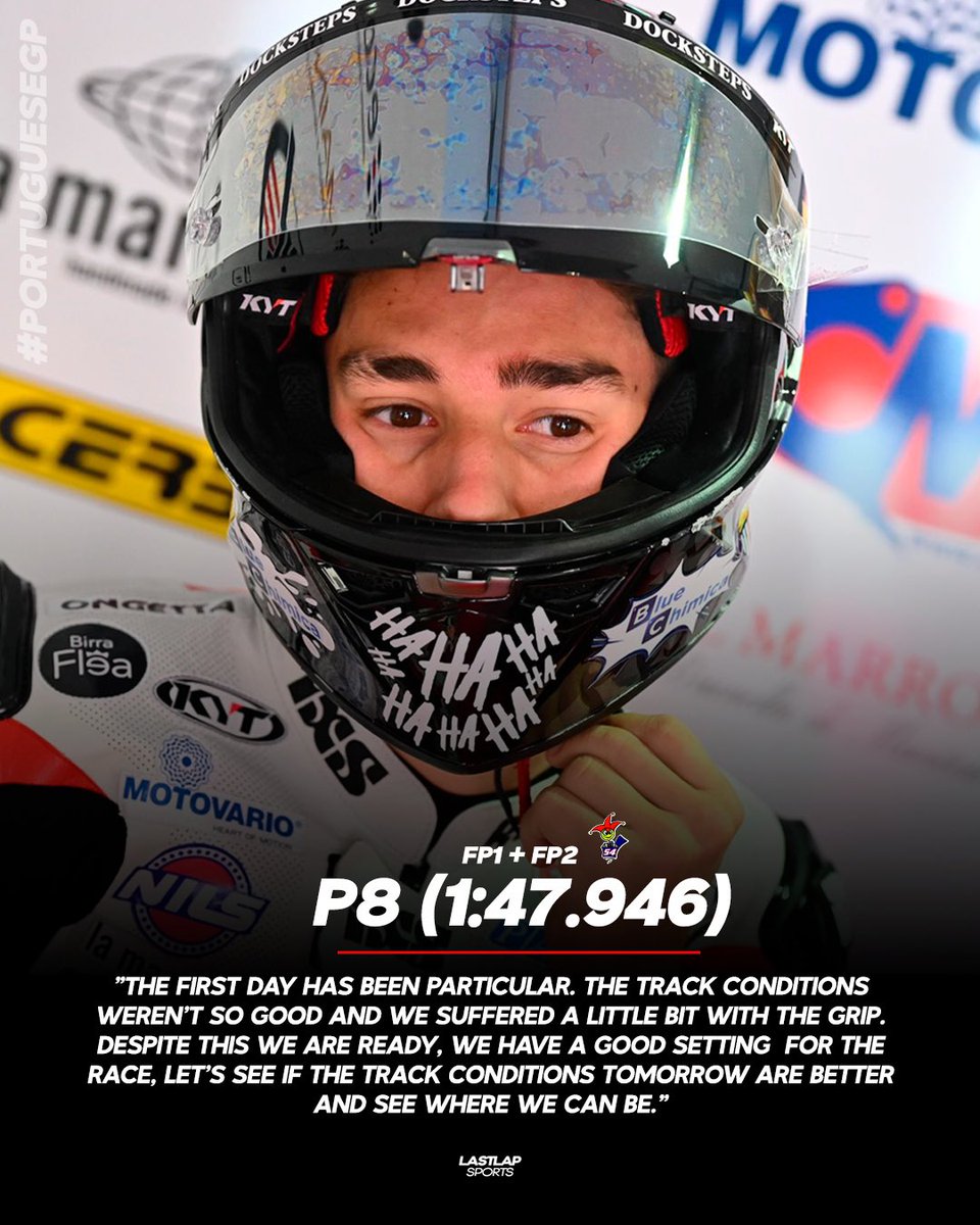 FRIDAY💪🏼🇵🇹 #PortugueseGP #motogp #rr54 #riccardorossi