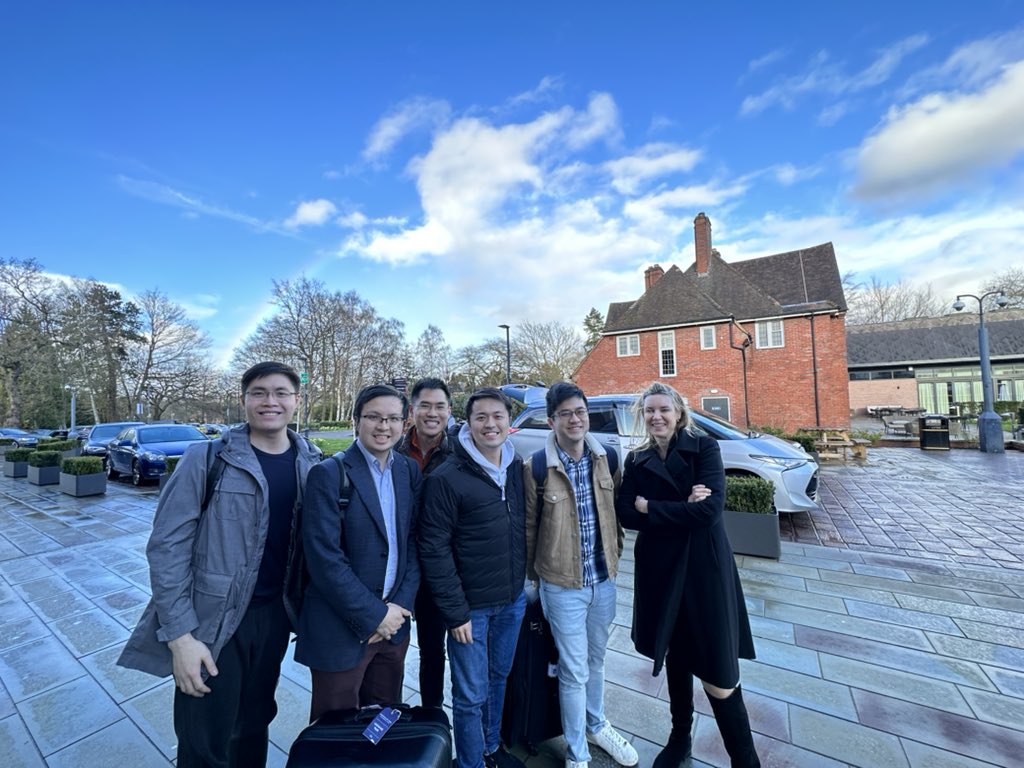 What a beautiful lucky rainbow marking the end of the course. Thanks boss Siân Allen!