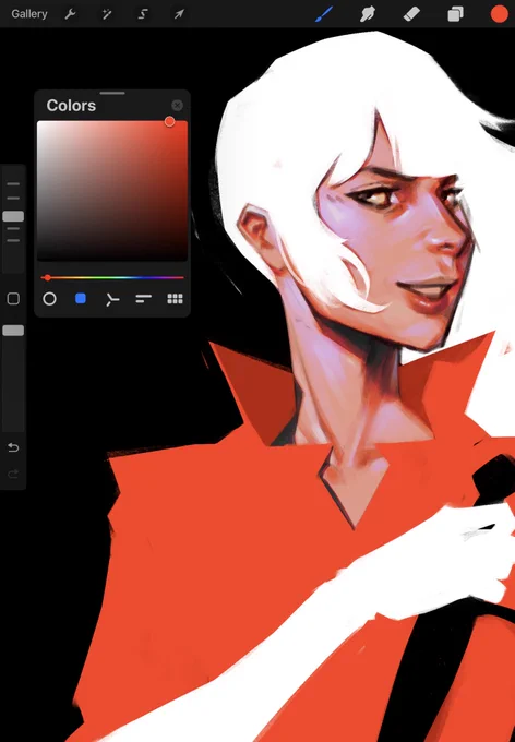 cookin up a WIP #artPH #Procreate 