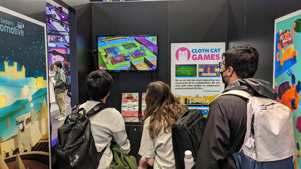 It's the final day of #GDC2023 where has the time gone?! If you're still standing and haven't had a chance yet, come say hi 😊 #indiedev
