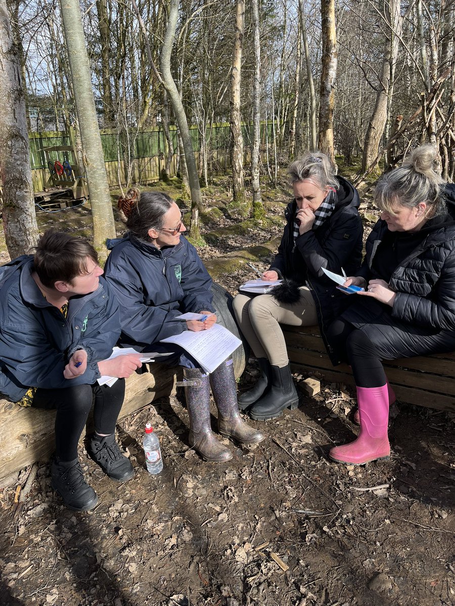 1Carolinejarvis's tweet photo. Great 1st two sessions with colleagues from @wlelc for forest kindergarten training lots of engagement, discussions, fire 🔥 and of course singing 🎶 @WestLoCollege https://t.co/ia0ofWvAKZ