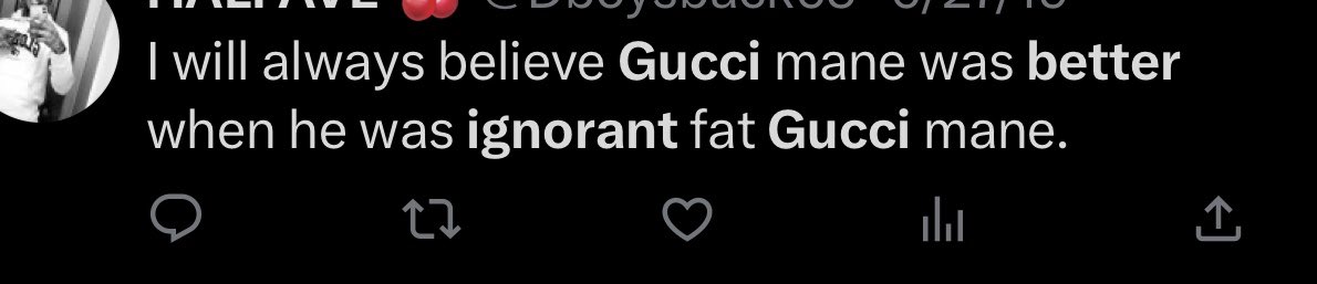 MUSICANDBUILDS's tweet photo. “MAYBE THE PEOPLE DON’T WANT TO DO BETTER”

I grew up on gucci his music was my theme music at a era in my life
However we both matured in knowledge
And adulthood

But when Gucci displayed this change of behavior the culture
Stopped supporting him like before

So he has to return back 
Because you can’t open a vegan restaurant 
In a community that loves Pork sandwiches

You’ll go out of business

SELL THE PEOPLE WHAT THEY WANT
NOT WHAT YOU WANT!