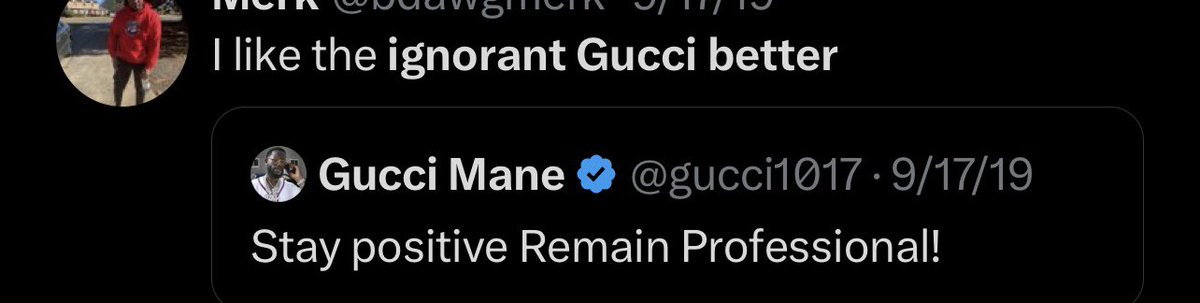 MUSICANDBUILDS's tweet photo. “MAYBE THE PEOPLE DON’T WANT TO DO BETTER”

I grew up on gucci his music was my theme music at a era in my life
However we both matured in knowledge
And adulthood

But when Gucci displayed this change of behavior the culture
Stopped supporting him like before

So he has to return back 
Because you can’t open a vegan restaurant 
In a community that loves Pork sandwiches

You’ll go out of business

SELL THE PEOPLE WHAT THEY WANT
NOT WHAT YOU WANT!