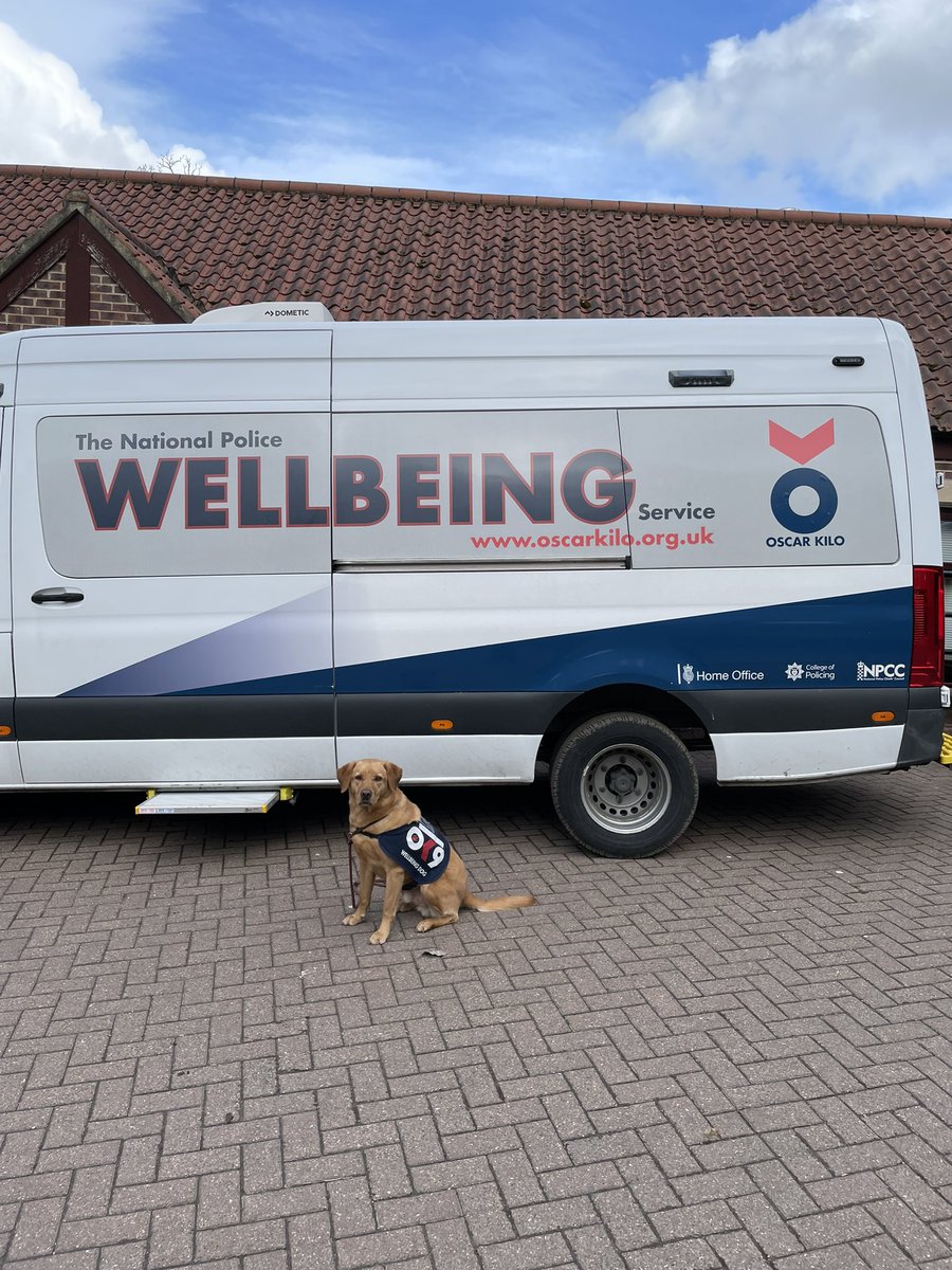 Durham Constabulary OK9 Wellbeing and Trauma Dogs tweet media
