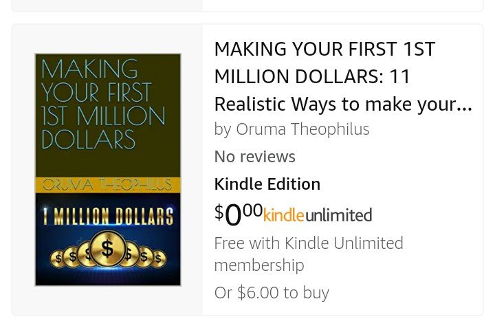OrumaTheophilus's tweet photo. @EndWokeness @ImMeme0 Making Your First 1 Million.

At first glance, building a net worth of $1 million might seem unattainable, but it’s more realistic than you think. In fact, you don’t even need a winning lottery ticket or a trust fund to join this exclusive club.
Author by Oruma Theophilus https://t.co/nxHuU3dbKR