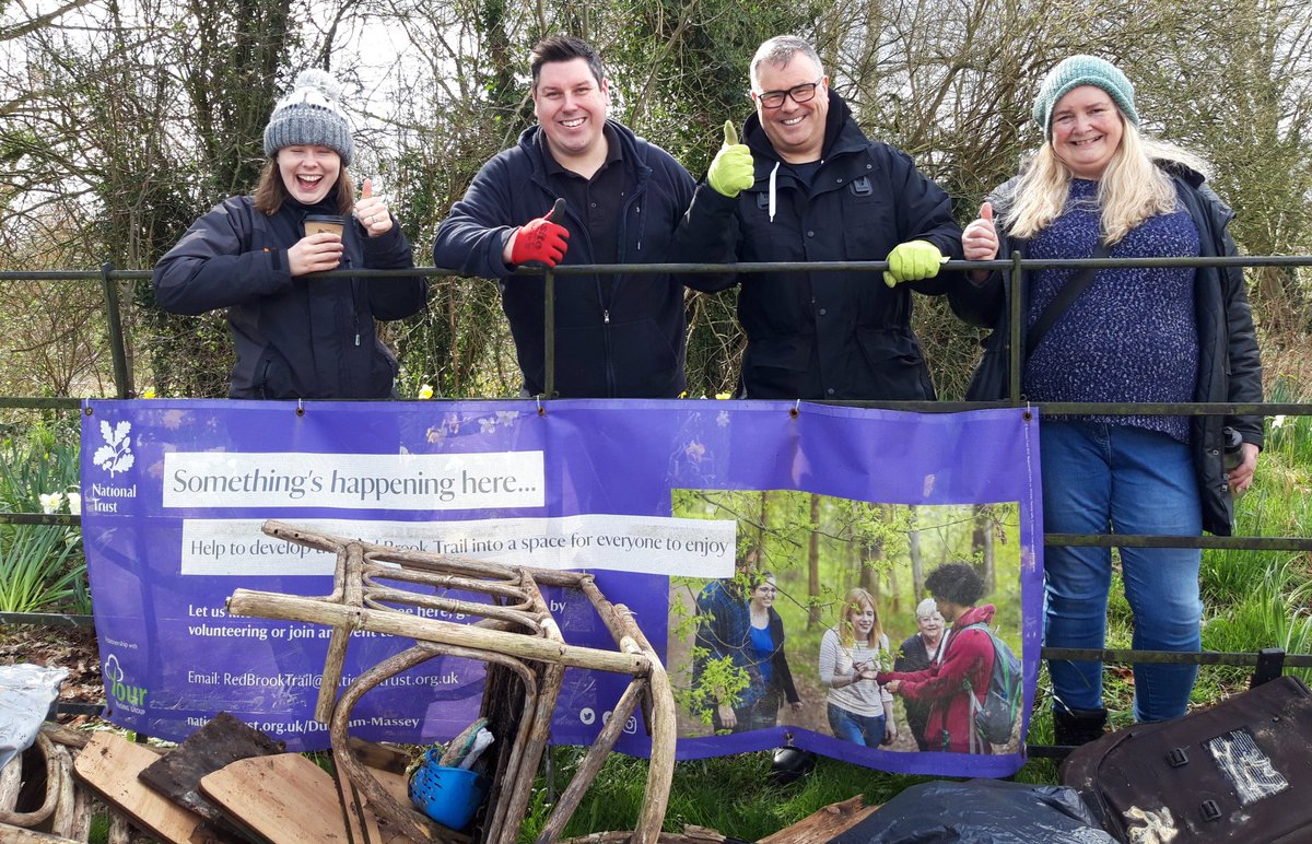 YHG_Community's tweet photo. Impact session on Redbrook Trail
Today in Partington with @nationaltrust @Your_Housing
The crew were: Martin, Fiona, Russ, Anna &amp; James. 4 x bags of litter collected along with fly tipping such as:
Paddling pool
Table &amp; chair
Scooter
Pram
Bike tyre
Dolls house 
Sofa cushions https://t.co/BxsM2hKbCZ