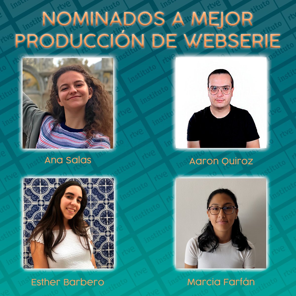 RTVEin's tweet photo. Estos son los nominados a mejor producción de webserie #PremiosIRTVE23 https://t.co/O8G8BabTzN