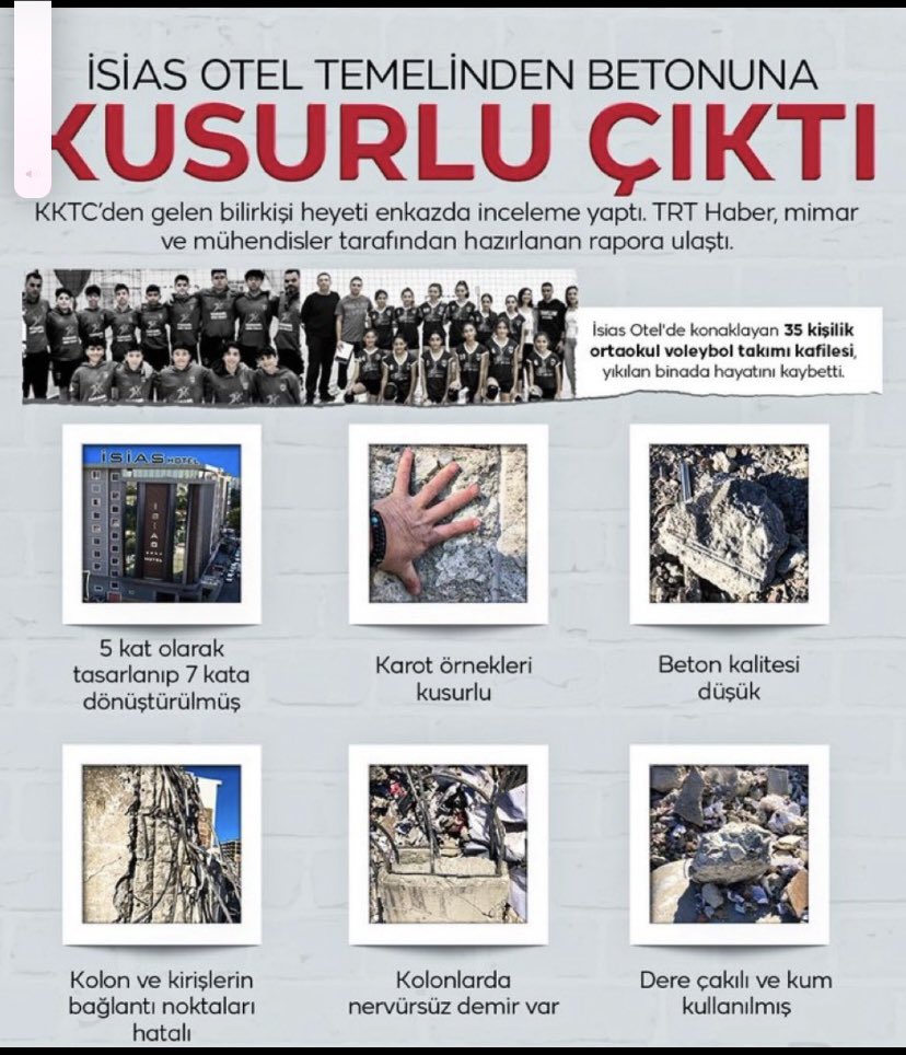 İNSANLIĞINIZ KUSURLU!
VİCDANINIZ KUSURLU!
AHLAKINIZ KUSURLU!
Malzemeden çaldınız,denetlemediniz, mühürü kaldırdınız, görmezden geldiniz, göz yumdunuz, 3 kuruş fazla kazanmak için topluca KATİL OLDUNUZ! ADALET İSTİYORUZ!
HESAP VERECEKSİNİZ!#isiasmühürlübina #isiasortakdavamız