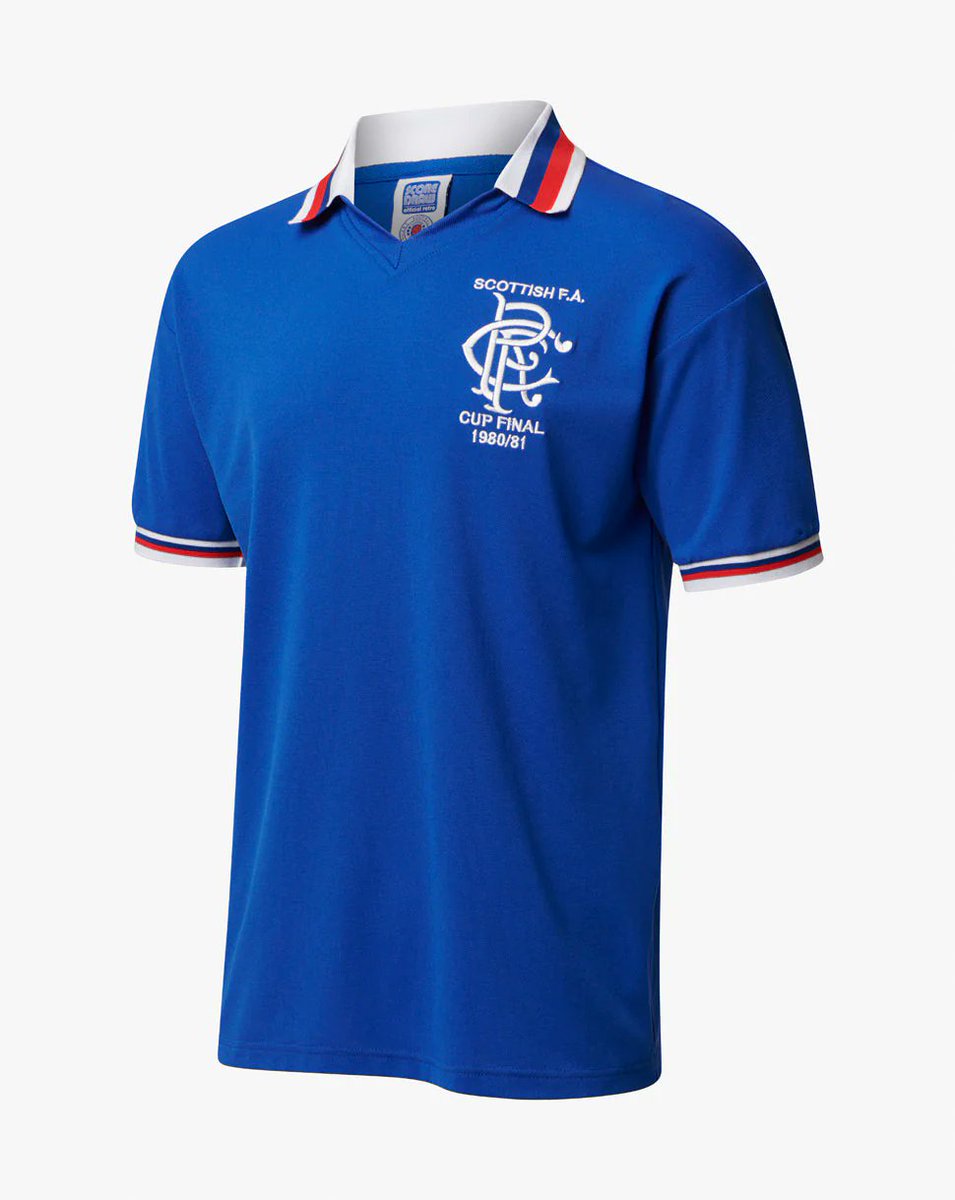 🚨 WIN 𝘆𝗼𝘂𝗿 𝗰𝗵𝗼𝗶𝗰𝗲 of these Rangers retro shirts🚨 𝐑𝐓 and 𝗙𝗢𝗟𝗟𝗢𝗪 to be in with a shout to win 👍 Winner drawn Friday 31st March 📅