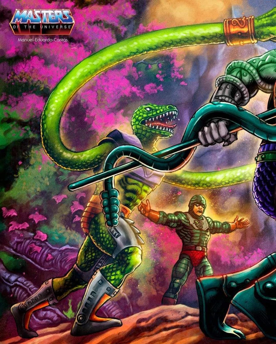 🐍 Good look at the MOTU Origins - SNAKE FACE - deluxe fig &amp; packaging

#MOTU #SnakeMen #MastersOfTheUniverse