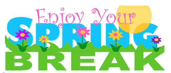 Have a great break West!  See you April 10th!